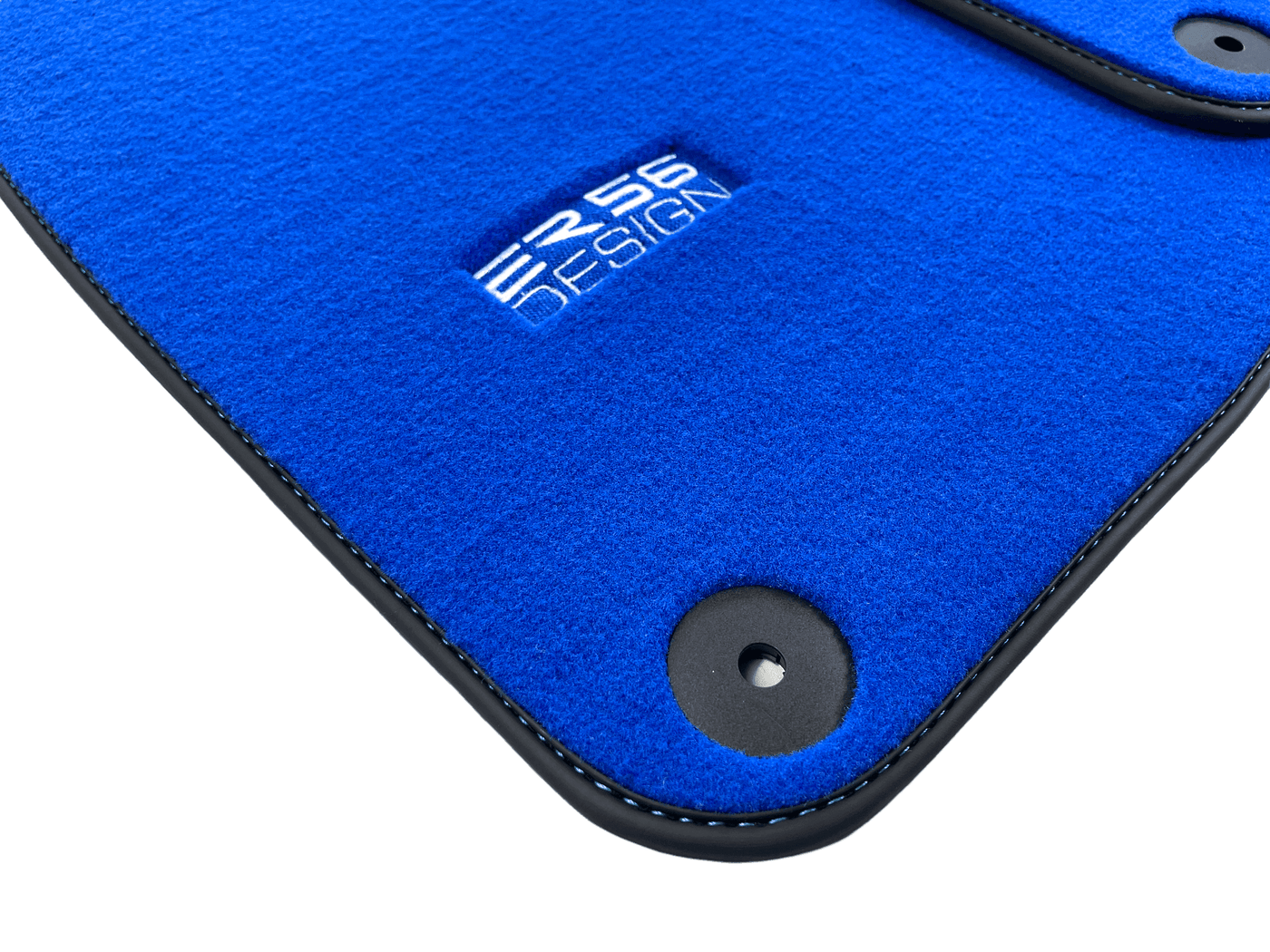 Blue Floor Mats for Porsche 718 Cayman (2017-2023) | Er56 Design - AutoWin