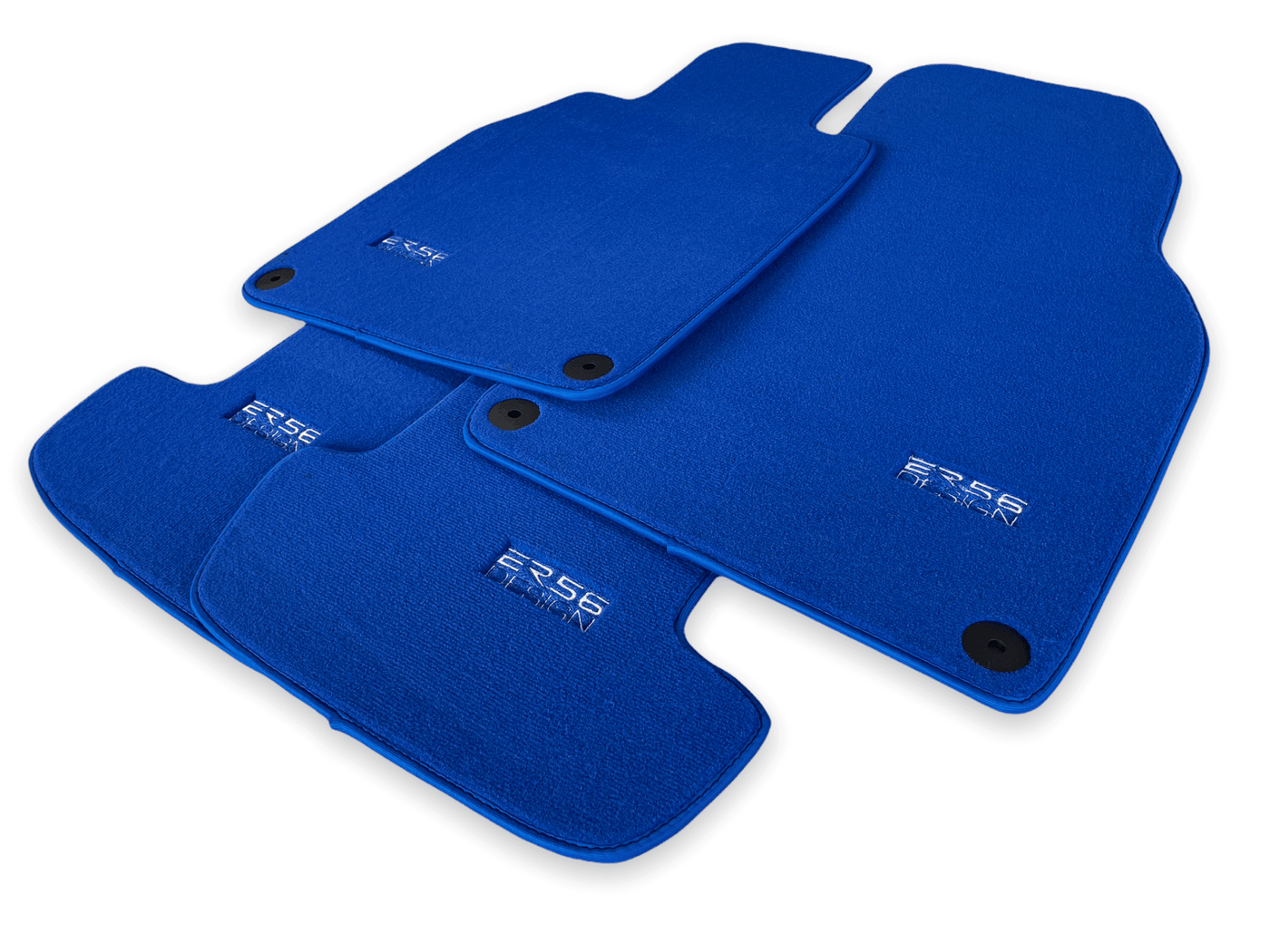 Blue Floor Mats for Porsche Panamera (2009-2016) | ER56 Design - AutoWin
