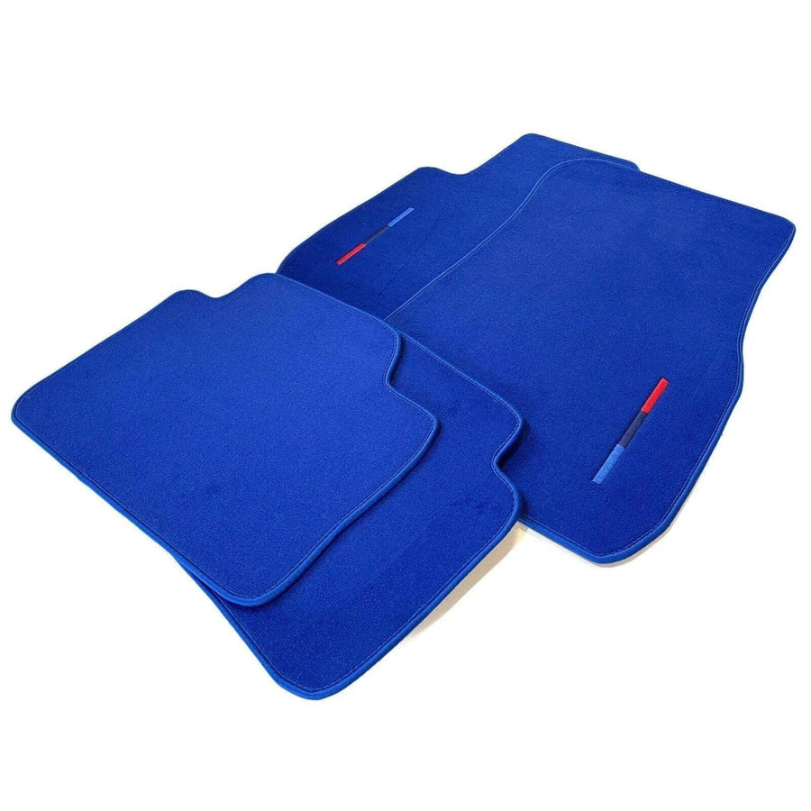 Blue Mats For BMW 5 Series E61 Wagon With M Package - AutoWin