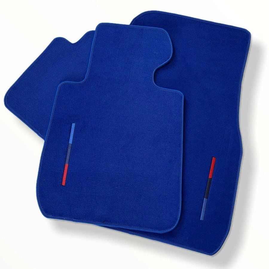 Blue Mats For BMW 5 Series E61 Wagon With M Package - AutoWin