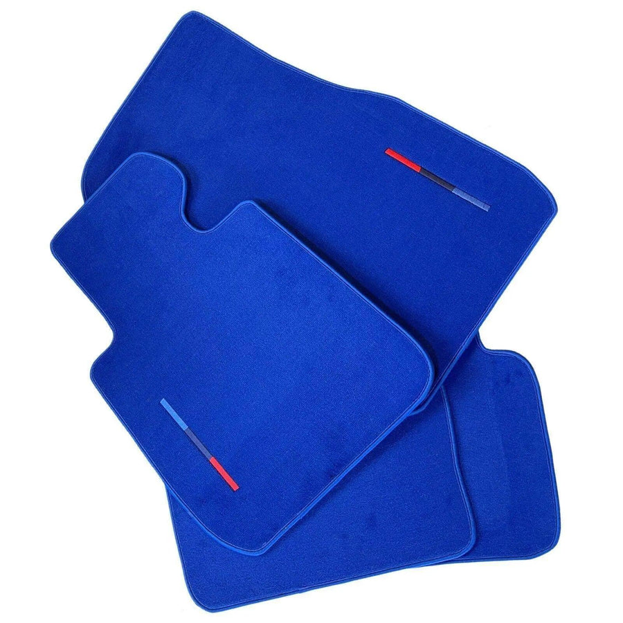 Blue Mats For BMW 5 Series E61 Wagon With M Package - AutoWin