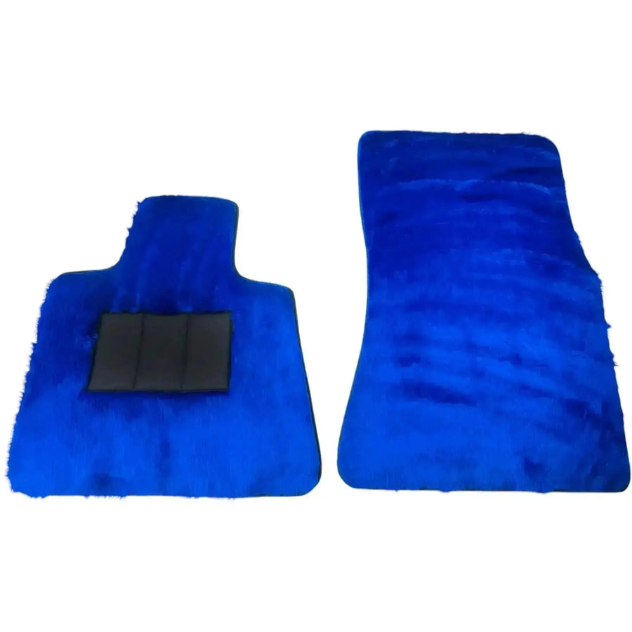 Blue Sheepskin Floor Mats for Rolls-Royce Spectre (2023-2024) - AutoWin