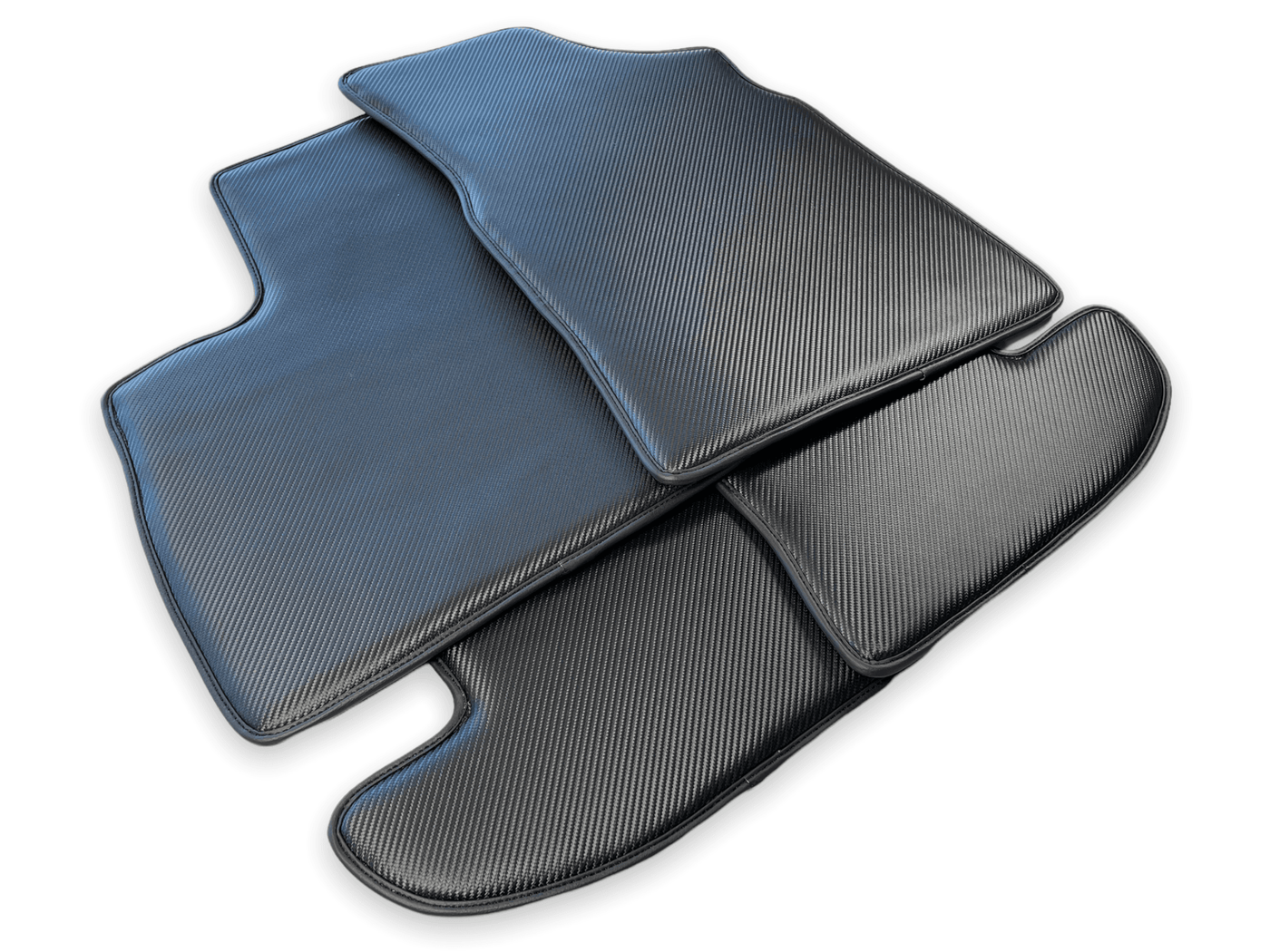 Carbon Fiber Floor Mats For Bentley Continental GT 2003–2011 - AutoWin