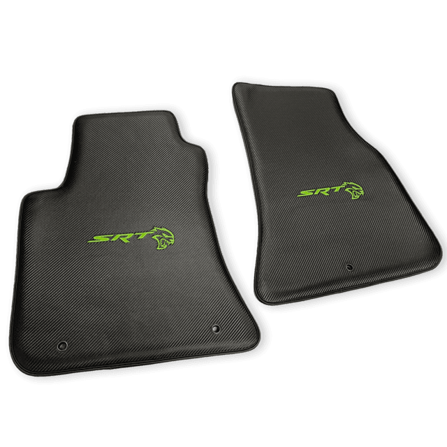 Carbon Fiber Floor Mats For Dodge Charger SRT (2015-2024) - AutoWin