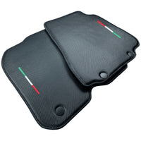 Carbon Fiber Leather Floor Mats For Ferrari 812 Superfast