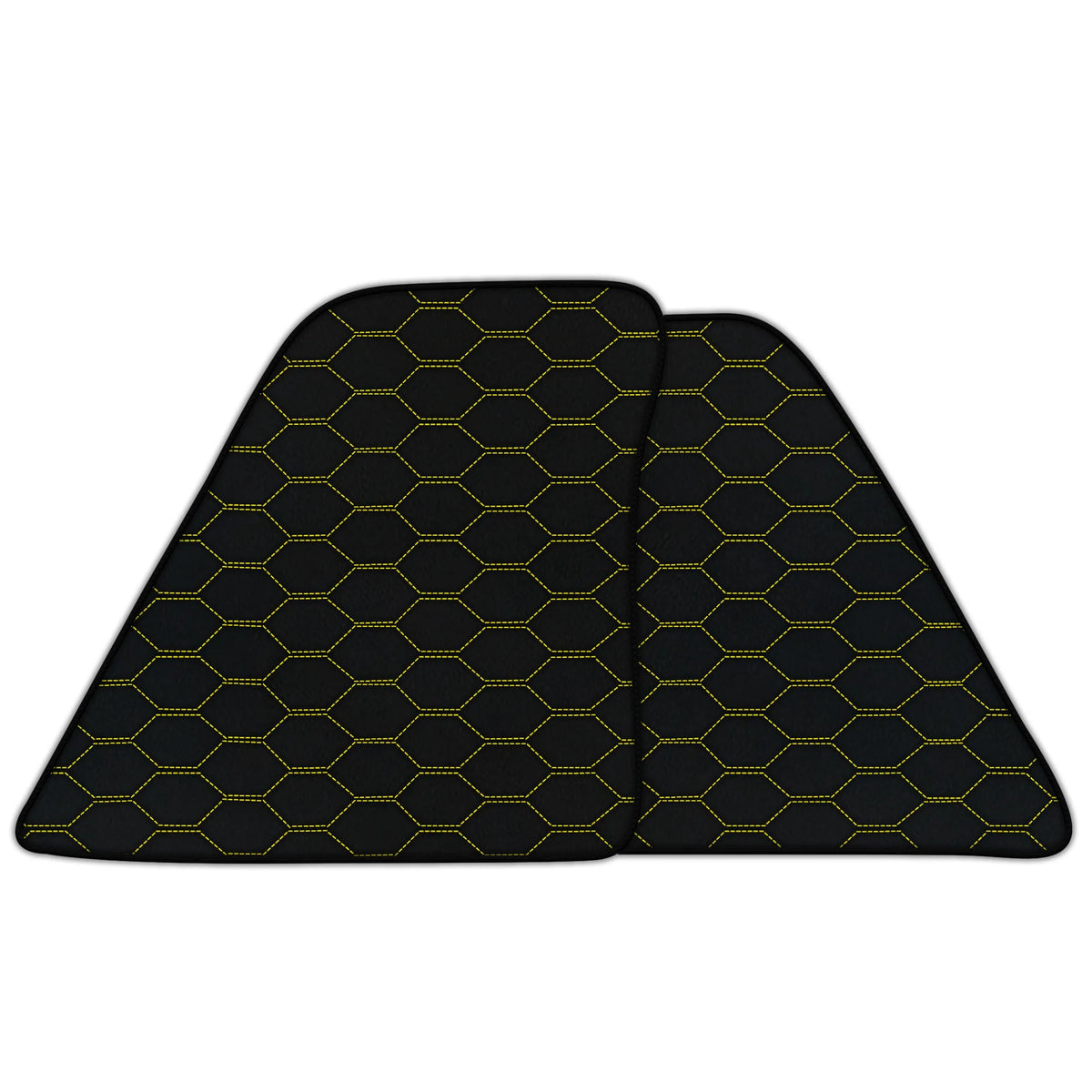 Customizable Leather Floor Mats with Divario Pattern for Ferrari 296 GTB (2022-2027)