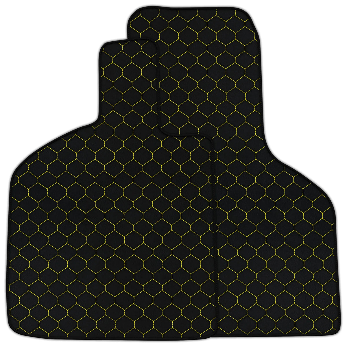 Customizable Leather Floor Mats with Double Diamond Pattern for Lamborghini Huracan Tecnica (2022-2024)