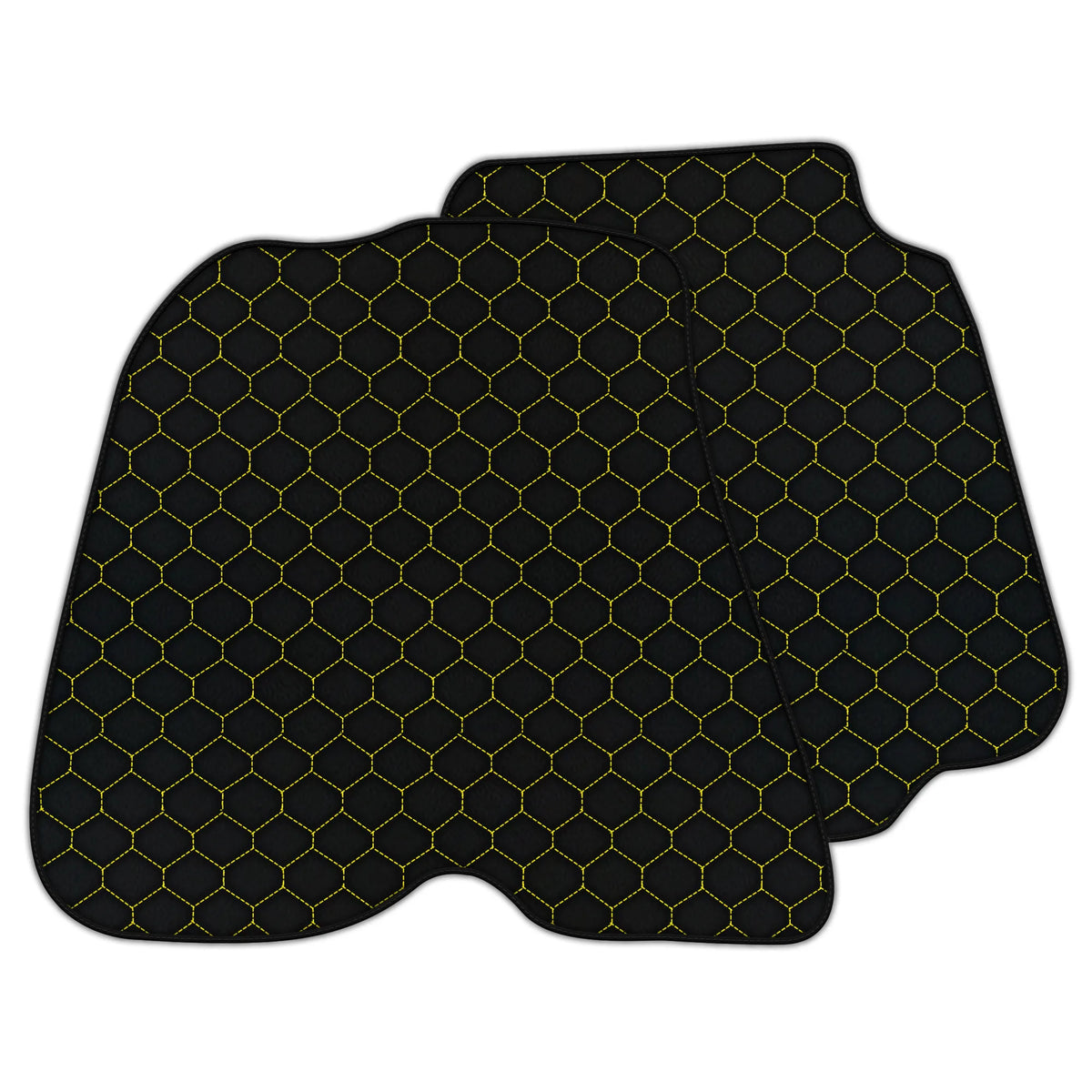 Customizable Leather Floor Mats with Hex Pattern for Ferrari 812 Superfast  (2018-2023)