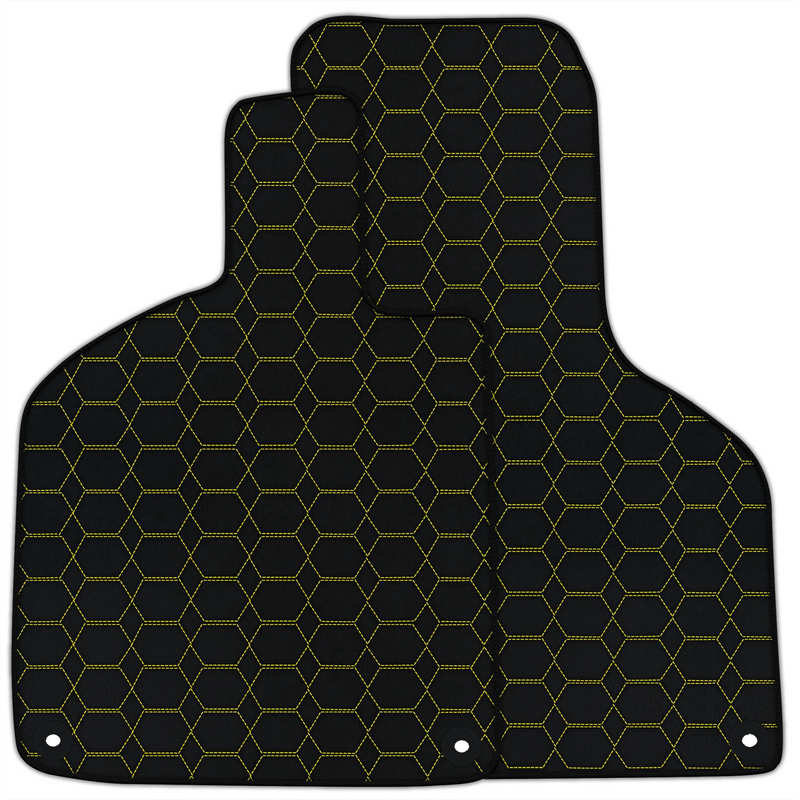 Tapis de sol en cuir personnalisables avec motif