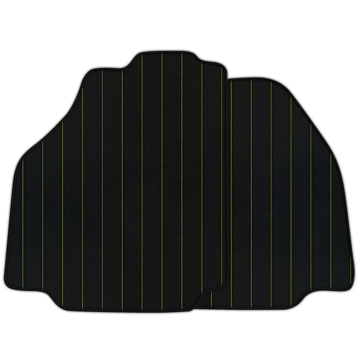 Customizable Leather Floor Mats with Line Pattern for Ferrari 458 Italia (2009-2015)