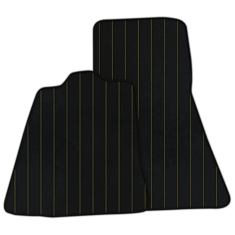 Customizable Leather Floor Mats with Line Pattern for McLaren 720S (2017-2021)