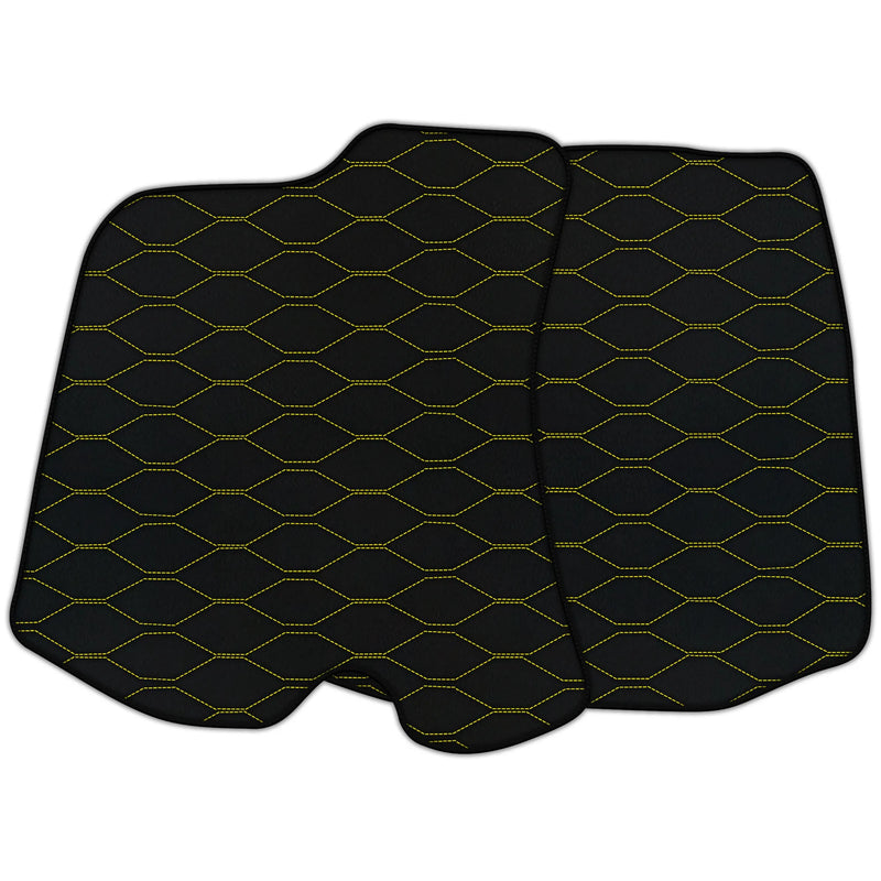 Tappetini in pelle personalizzabili con motivo Viper Hex per