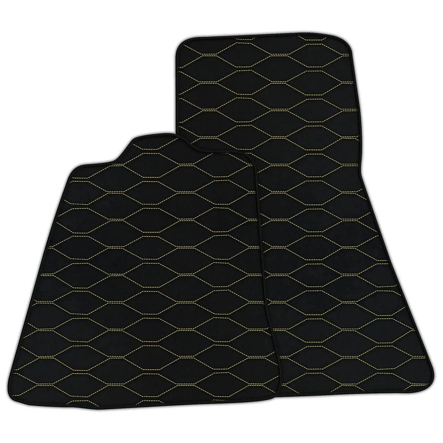 Customizable Leather Floor Mats with Viper Hex Pattern for McLaren 720S (2017-2021)