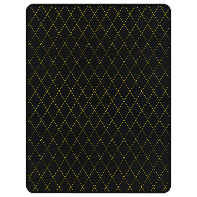 Customizable Leather Trunk Floor Mats with Single Diamond Pattern for Ferrari 488 GTB (2016-2022)