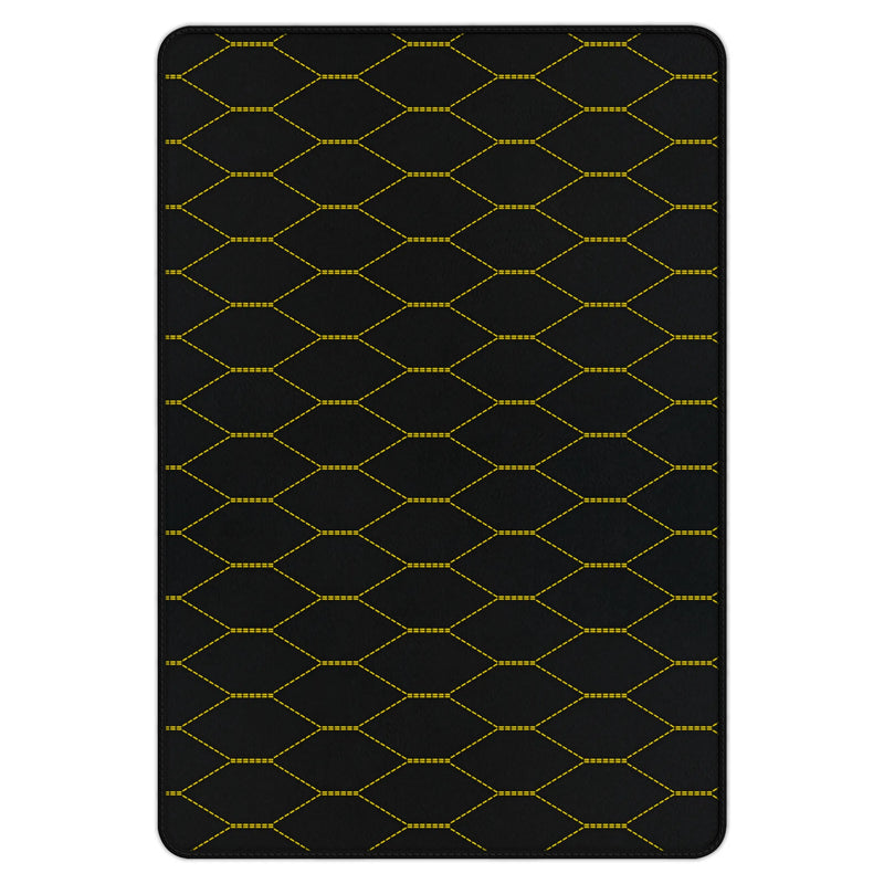 Tapis de coffre en cuir personnalisables avec motif Viper Hex pour Ferrari 458 Speciale (2012-2015)