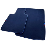 Dark Blue Floor Mats For BMW Z4 Series E89 With M Package - AutoWin