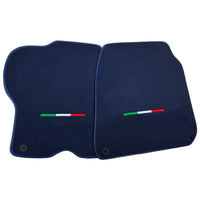 Dark Blue Italian Edition Floor Mats for Ferrari GTC4 Lusso 2016-2023