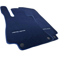 Dark Blue Floor Mats For Mercedes Benz GLE-Class C167 Coupe - 5 Seats (2020-2023) Hybrid | Limited Edition - AutoWin