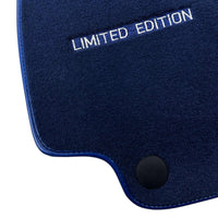 Dark Blue Floor Mats For Mercedes Benz GLE-Class C292 Coupe (2015-2020) | Limited Edition - AutoWin