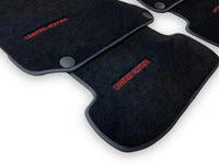 Dark Blue Floor Mats For Mercedes Benz GLK-Class X204 (2008-2012) | Limited Edition - AutoWin