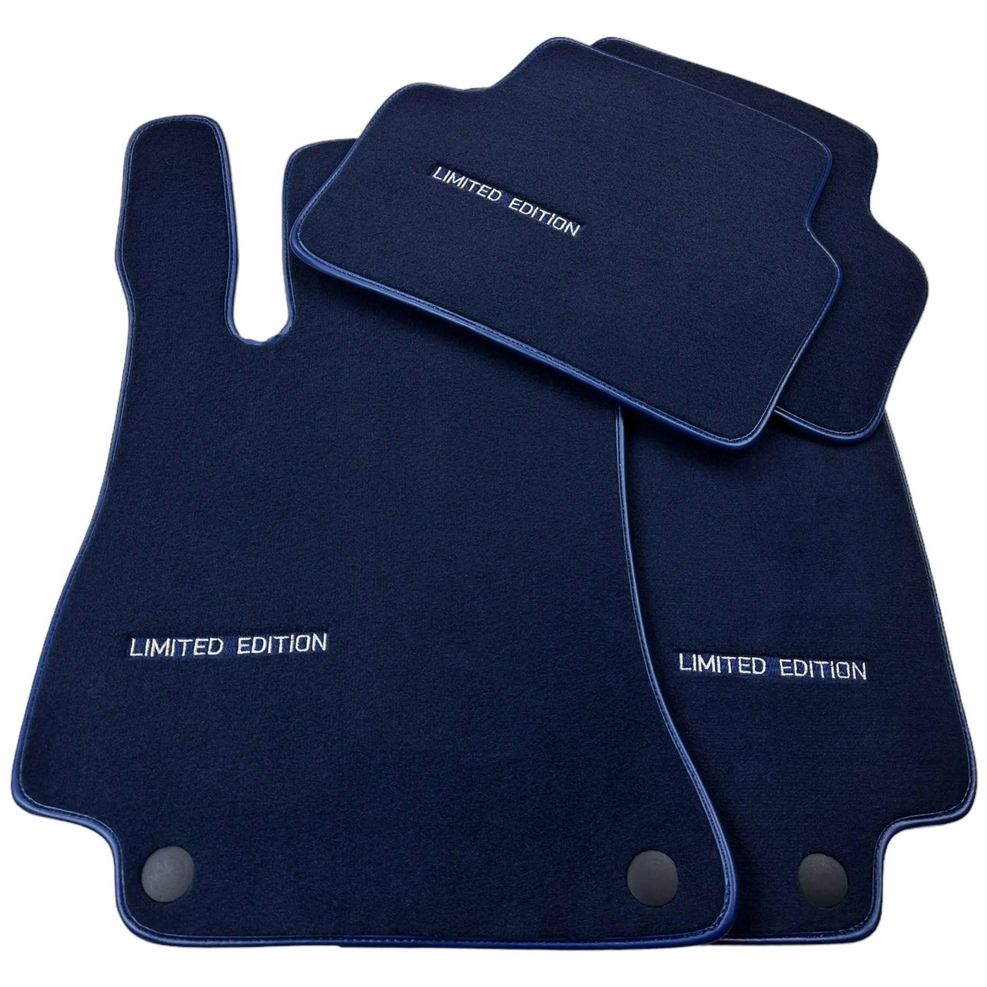 Dark Blue Floor Mats For Mercedes Benz GLS-Class X167 (2019-2023) | Limited Edition - AutoWin