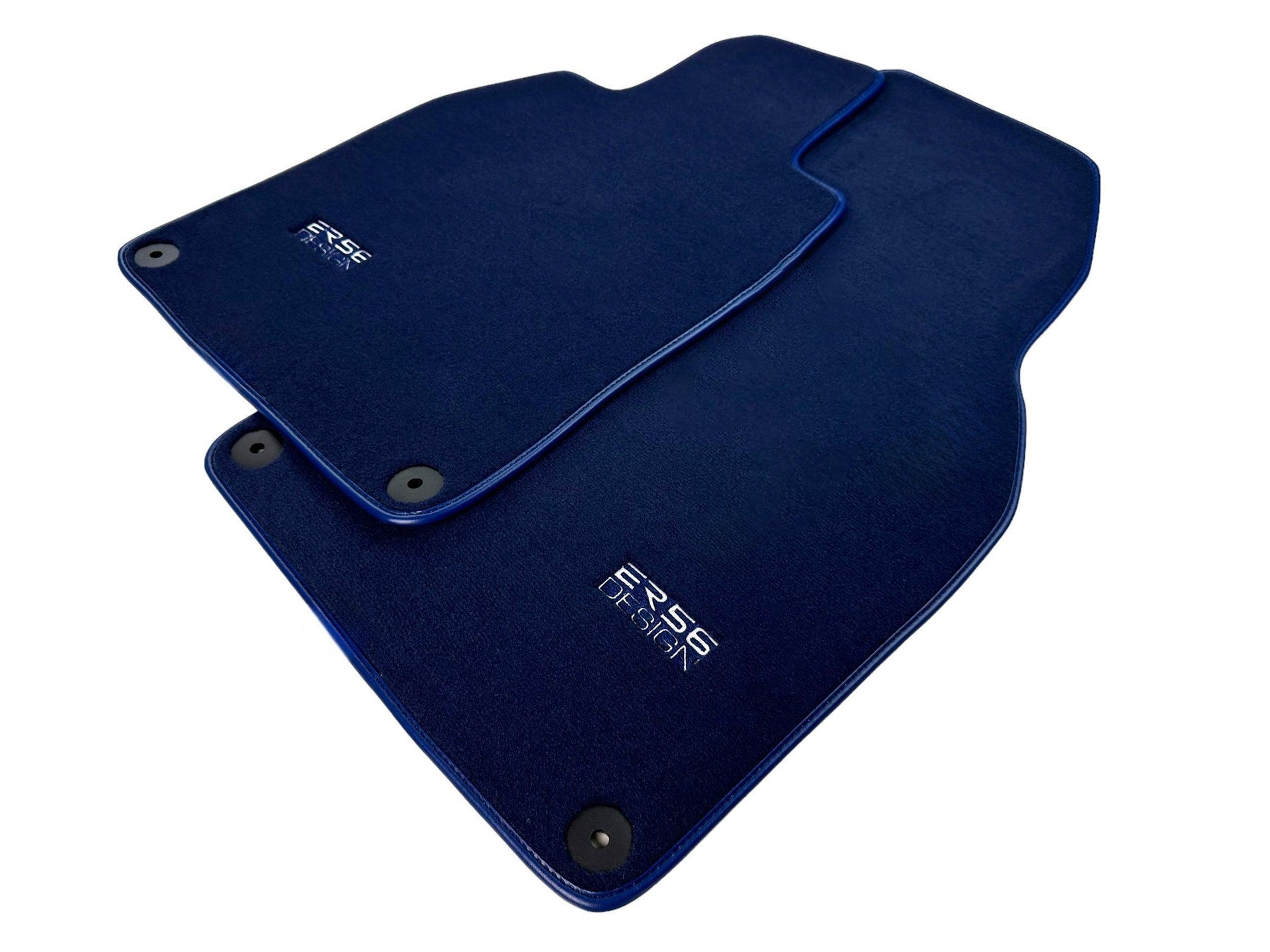 Dark Blue Floor Mats for Porsche 981 Boxster (2013-2016) | Er56 Design - AutoWin