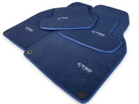 Dark Blue Floor Mats for Porsche Macan (2014-2023) | ER56 Design - AutoWin