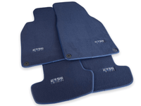 Dark Blue Floor Mats for Porsche Macan (2014-2023) | ER56 Design - AutoWin