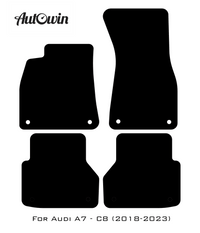 Floor Mats for A7 - C8 (2018-2023) ER56 Design - AutoWin