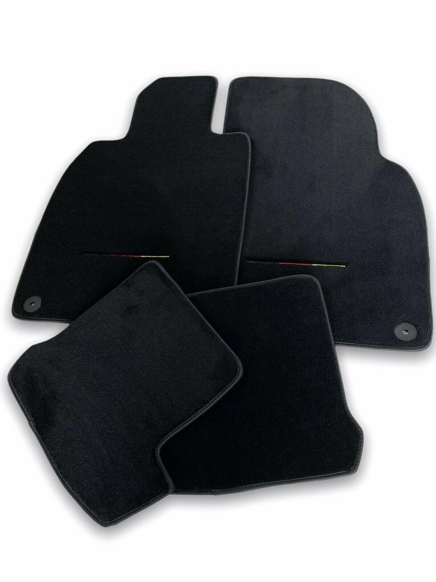Floor Mats for Audi A3 - 3-door Hatchback (2000-2003) Carpet Germany Flag - AutoWin