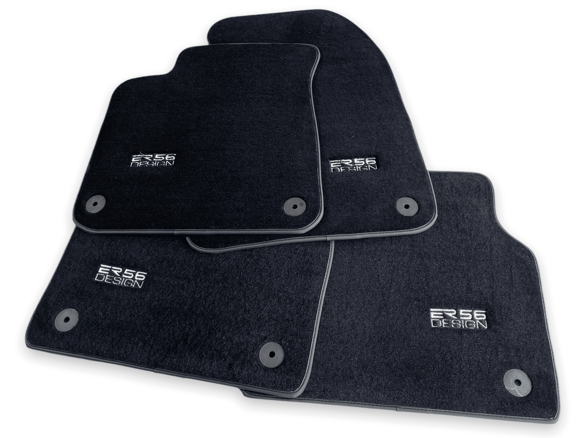Floor Mats for Audi A4 - B7 Sedan (2005-2008) ER56 Design - AutoWin