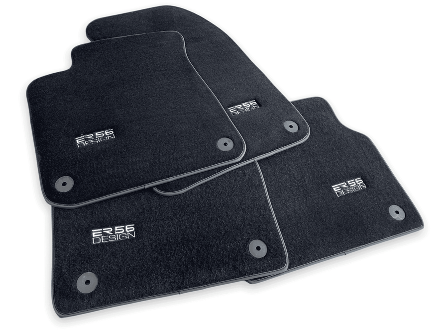 Floor Mats for Audi A6 - C6 Sedan Long (2004-2008) ER56 Design - AutoWin