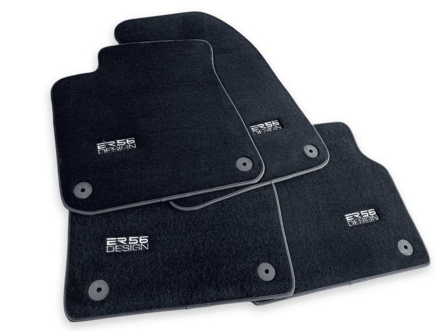 Floor Mats for Audi A6 - C6 Sedan Long (2004-2008) ER56 Design - AutoWin