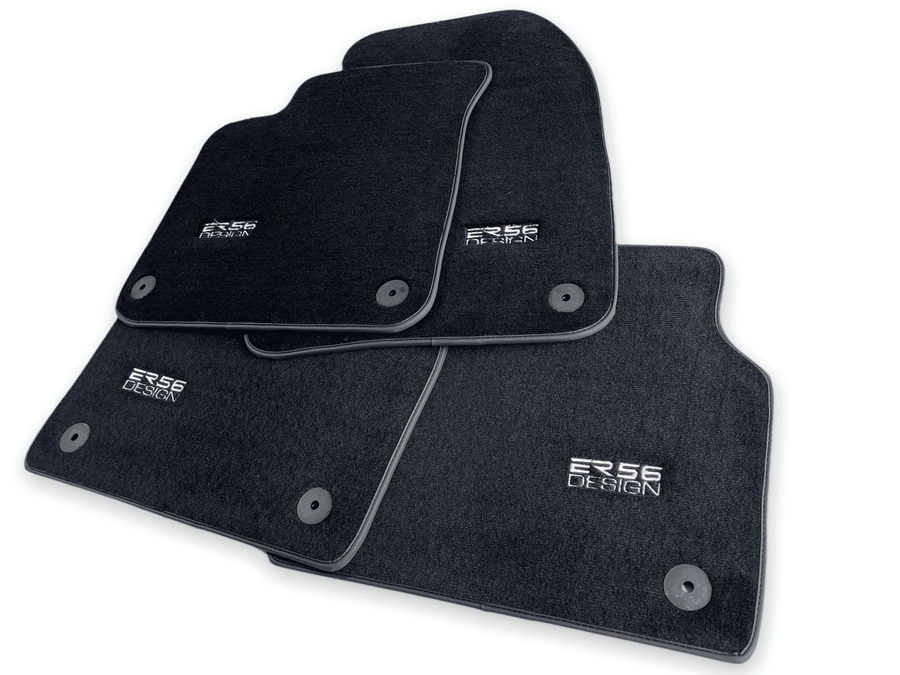 Floor Mats for Audi A6 - C6 Sedan Long (2004-2008) ER56 Design - AutoWin