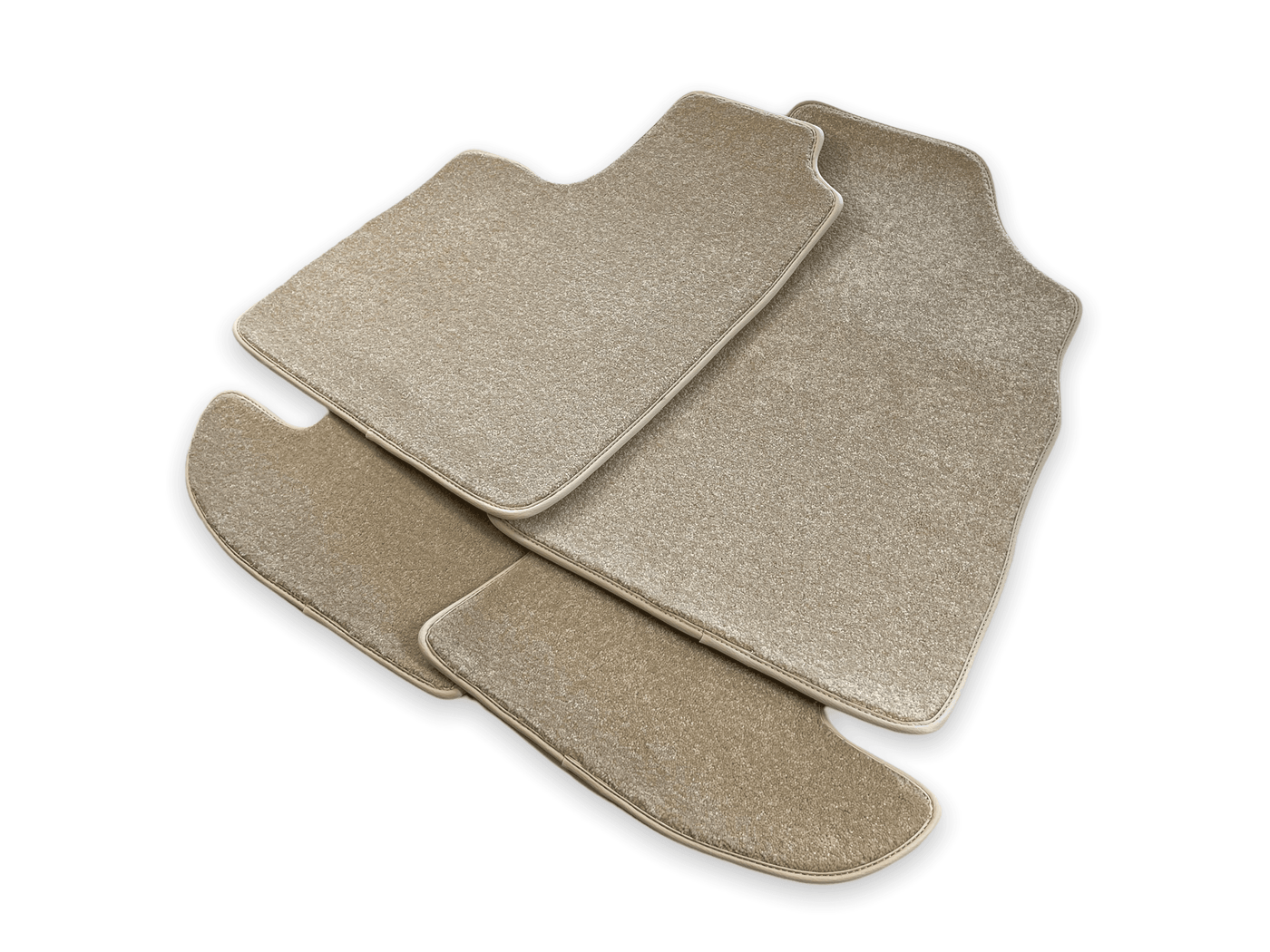 Floor Mats For Bentley Continental GT Beige Luxury Quality 2011–2018 - AutoWin