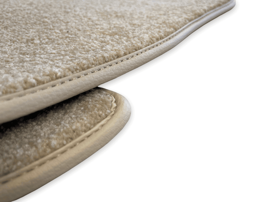 Floor Mats For Bentley Continental GTC (2011-2018) Beige Luxury Quality - AutoWin