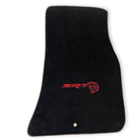 Floor Mats For Dodge Challenger Srt 2011-2021 With Emblem Tailored Black Carpets - AutoWin