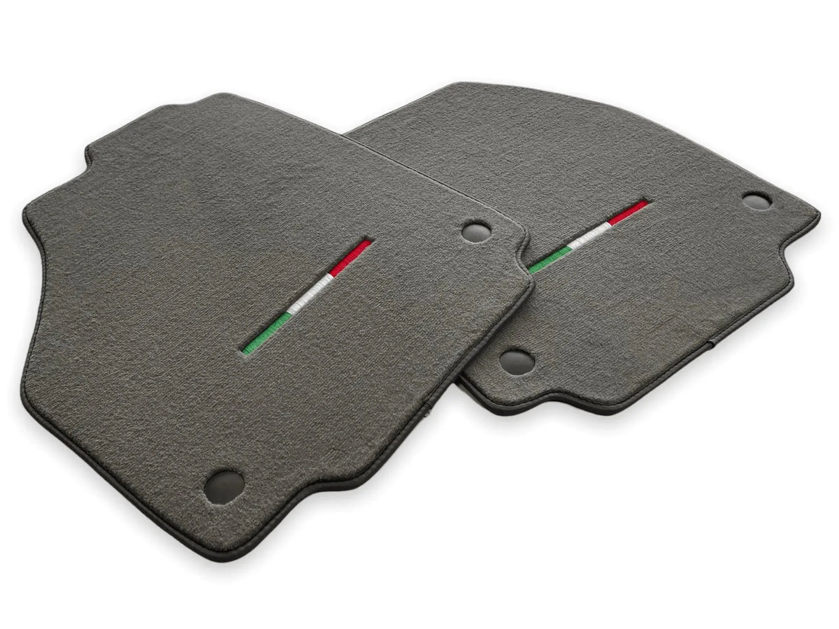 Floor Mats For Ferrari 458 GT2 2012-2015 Gray Autowin Brand Italian Edition