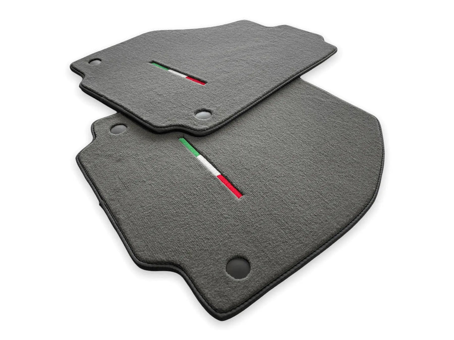 Floor Mats For Ferrari 458 GT2 2012-2015 Gray Autowin Brand Italian Edition