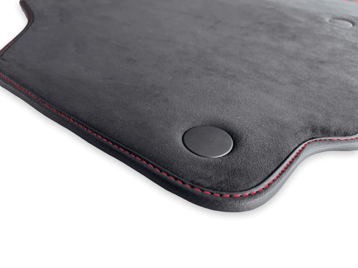 Floor Mats For Ferrari 458 Italia 2009-2015 Alcantara Leather - AutoWin