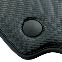 Floor Mats for Ferrari 458 Italia (2009-2015) Carbon Fiber Leather Autowin Brand Italian Edition