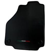 Floor Mats for Ferrari 458 Italia (2009-2015) Carbon Fiber Leather Autowin Brand Italian Edition