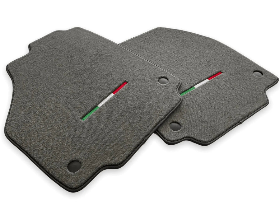 Floor Mats For Ferrari 458 Italia 2009-2015 Gray Autowin Brand Italian Edition - AutoWin
