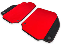 Floor Mats For Ferrari 458 Italia (2009-2015) Red Carpet And Alcantara Leather