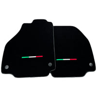 Floor Mats for Ferrari 488 GTB (2015-2022) Italian Edition | Black Trim - AutoWin
