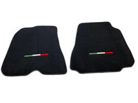 Floor Mats For Ferrari 812 Superfast Black Tailored Carpets With Italian Emblem