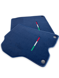 Floor Mats For Ferrari California 2008-2014 Dark Blue Color - AutoWin
