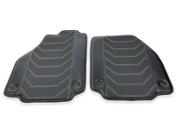Floor Mats For Ferrari F8 Spider 2019-2022 Yellow Sewing - AutoWin