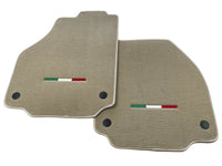 Floor Mats For Ferrari F8 Spider 2019-2023 Beige Italian Edition