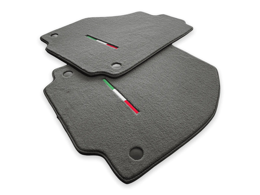 Floor Mats For Ferrari F8 Spider 2019-2023 Gray Italian Edition